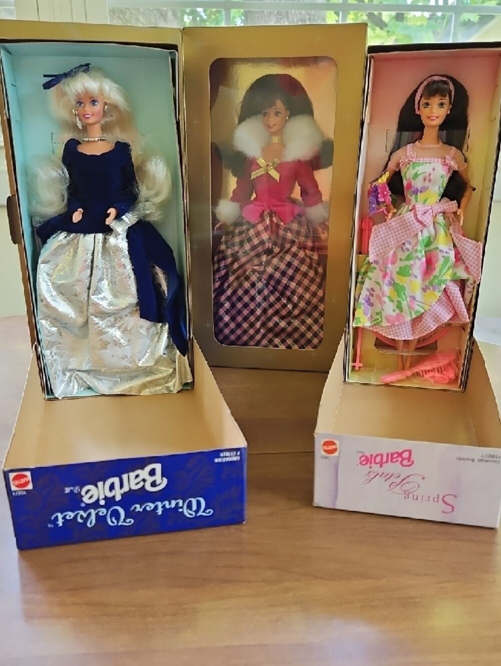 Lot of 3 Barbie Collector Dolls, Avon Special Editions, NRFB